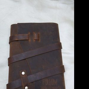 Portland Leather Goods Wrap Journal - NWOT